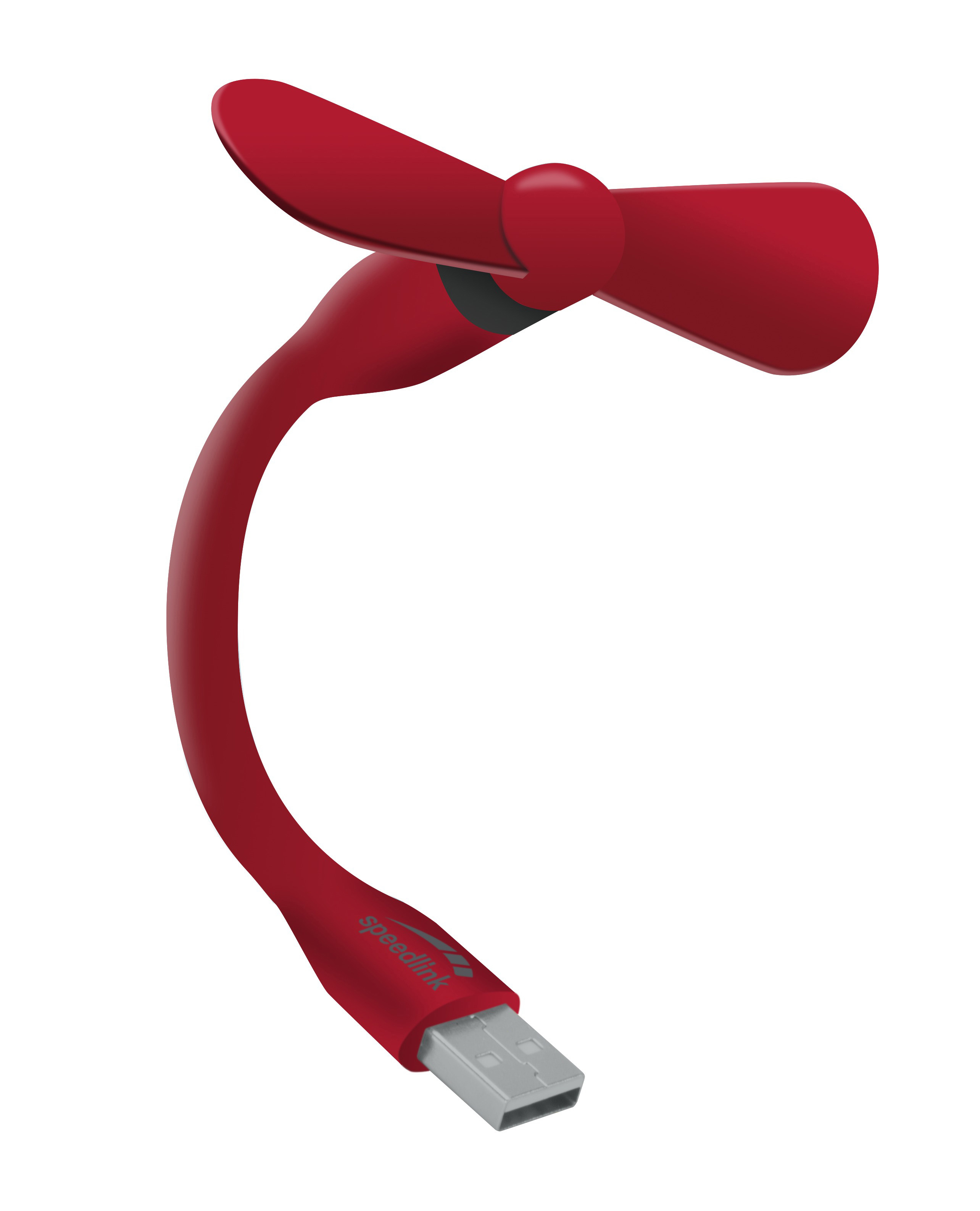 SPEEDLINK MINI USB Fan, Universal, Universal, PC, Laptop, Powerbank, Rot/Schwarz