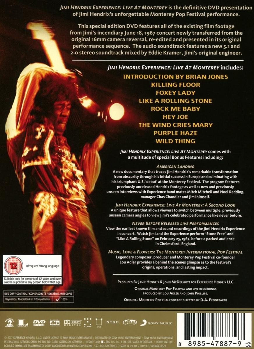 Jimi Hendrix - American Landing: Jimi Hendrix Experience Live At  - (DVD)