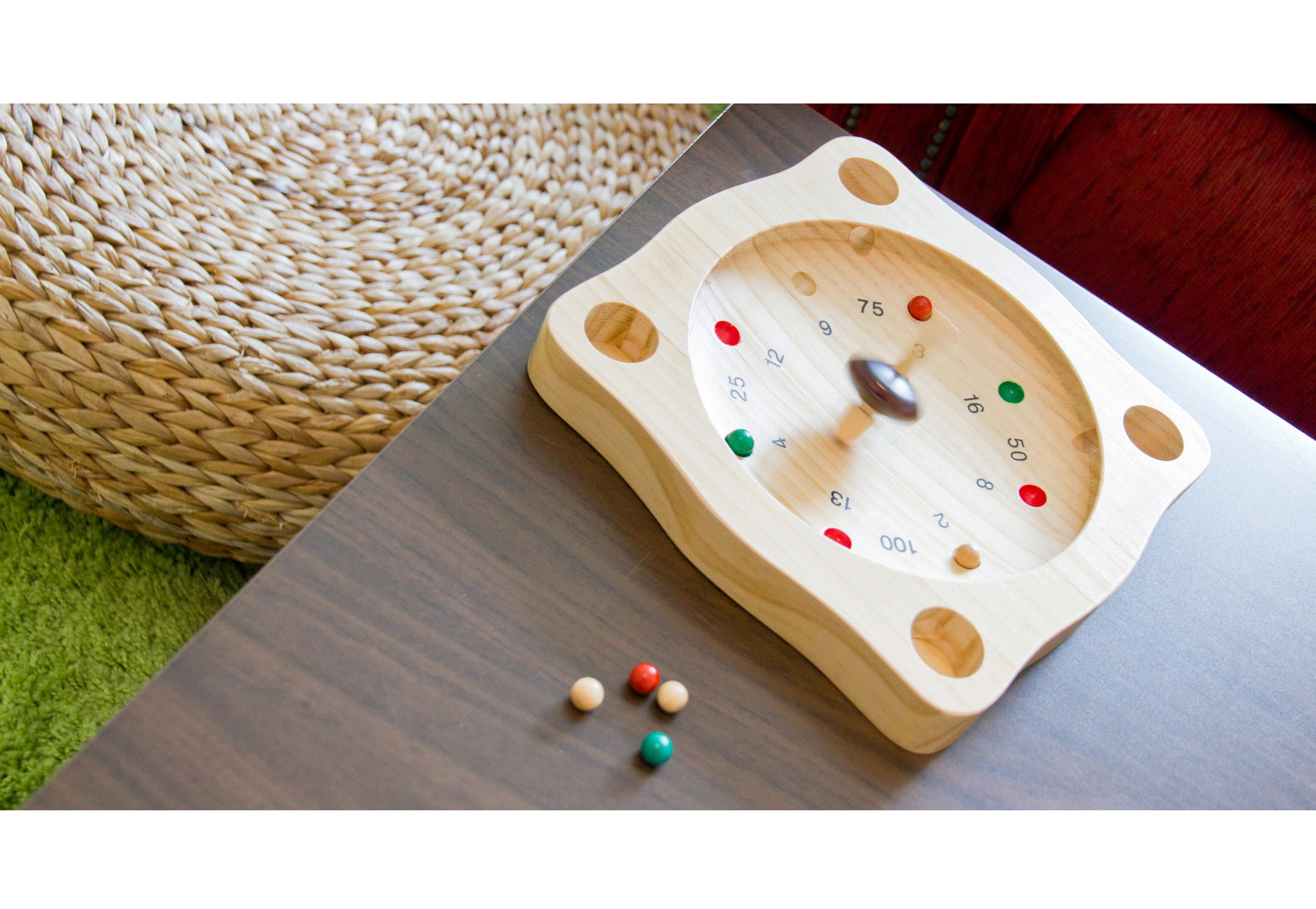 NATURAL GAMES NG Roulette 22cm Gesellschaftsspiel Mehrfarbig