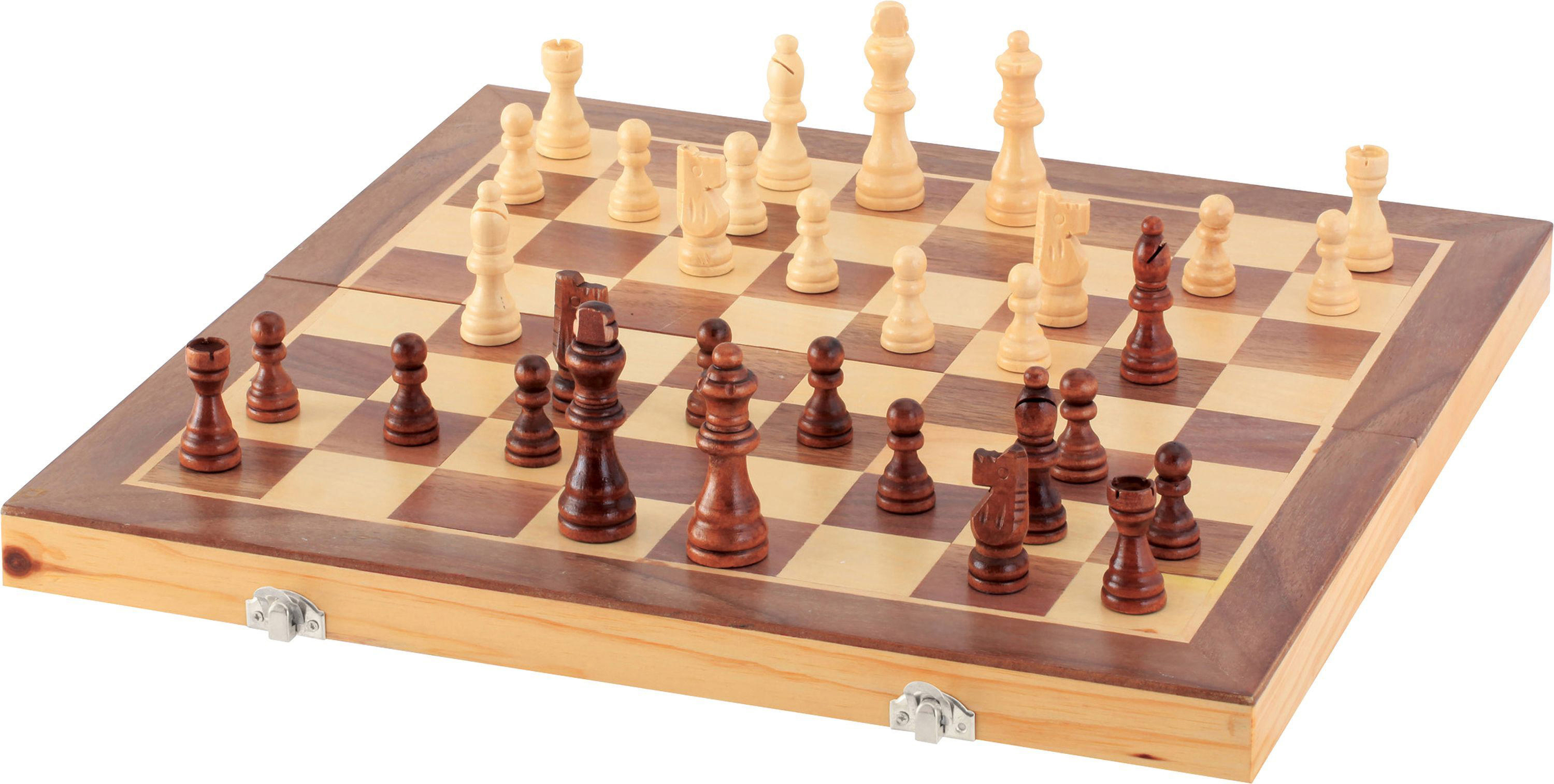 NATURAL GAMES NG Schachkassette 40x20x6cm Schachspiel Mehrfarbig