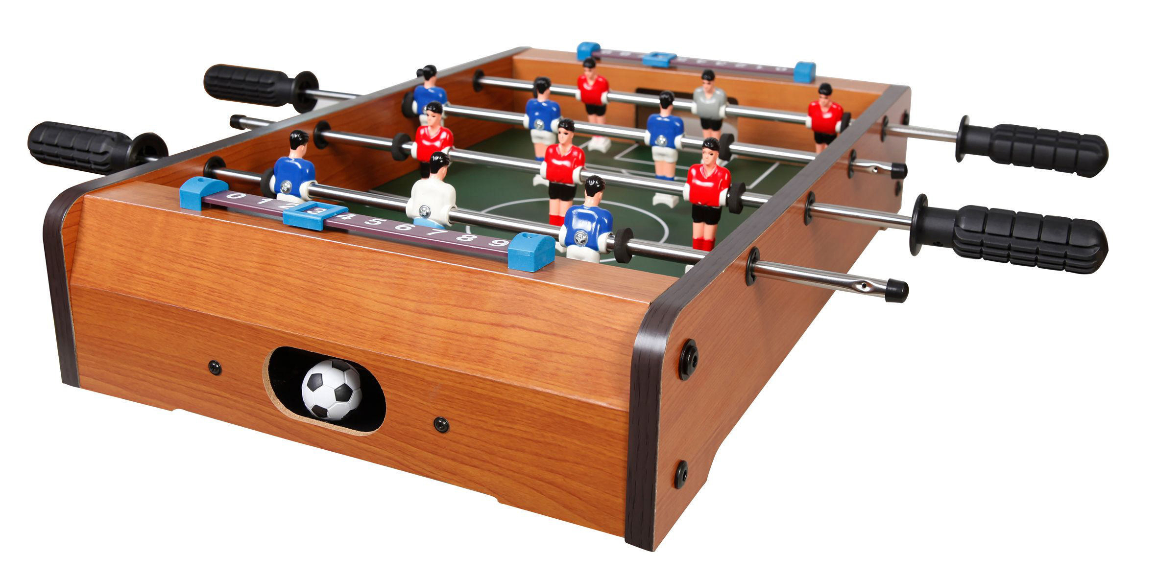 NATURAL GAMES NG Tischkicker 50x50x9,5cm Tischkicker Mehrfarbig