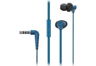 PANASONIC RP-TCM130E-A mikrofonos fülhallgató, kék (191825)