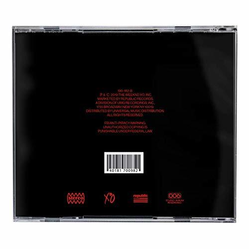 Rückseite des Albumcovers. Text und ein Barcode auf schwarzem Hintergrund.