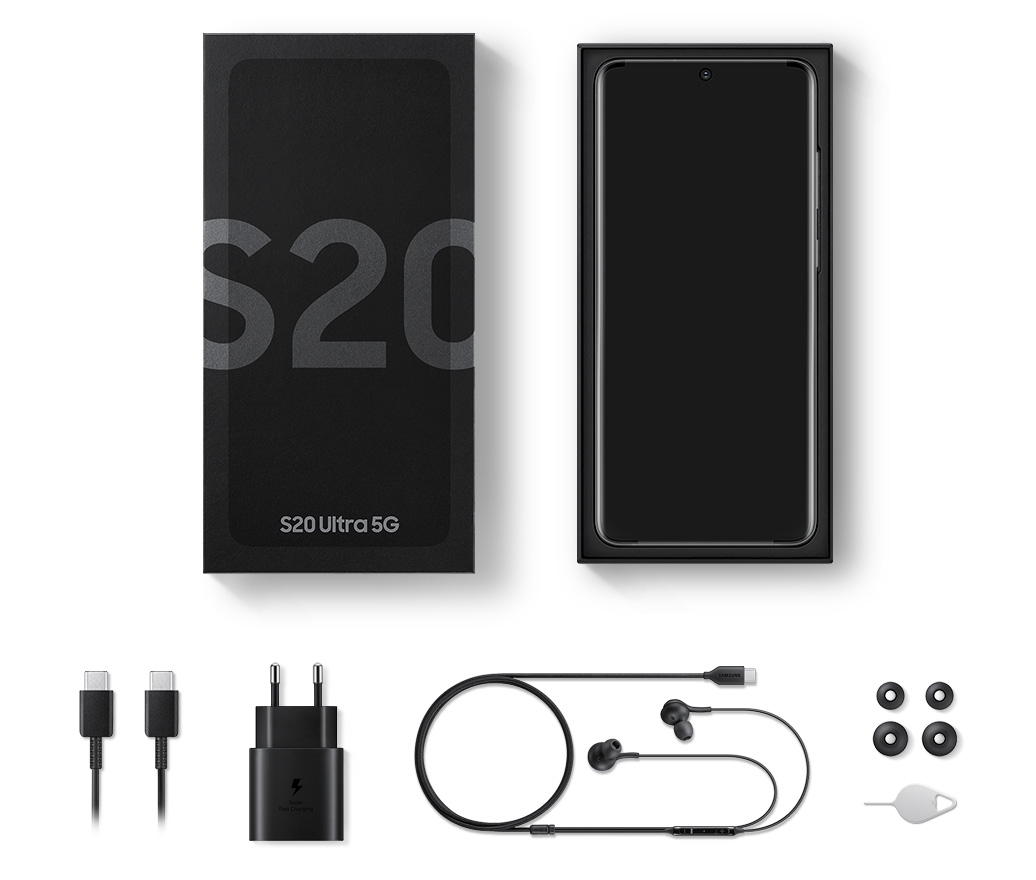 Samsung Galaxy S20 Ultra 5G, Gris, 512 GB, 16 GB RAM, 6.9" AMOLED 120Hz, Exynos 990, 5000 mAh