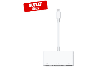 APPLE USB-C VGA Çoklu Bağlantı Noktası Adaptörü MJ1L2ZM/A Outlet 1155997