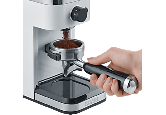 GRAEF CM 501 Kaffeemühle Weiß 135 Watt, Edelstahl-Kegelmahlwerk