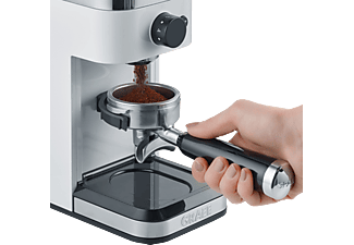 Graef Cm 501 Kaffeemuhle Weiss 135 Watt Edelstahl Kegelmahlwerk Kaffeemuhle Mediamarkt