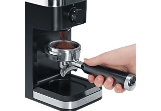 GRAEF CM 502 Kaffeemühle Schwarz 135 Watt, Edelstahl-Kegelmahlwerk