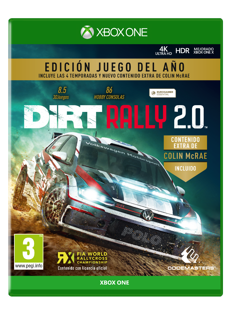 Xbox One DiRT Rally 2.0 (Ed. Juego del año)
