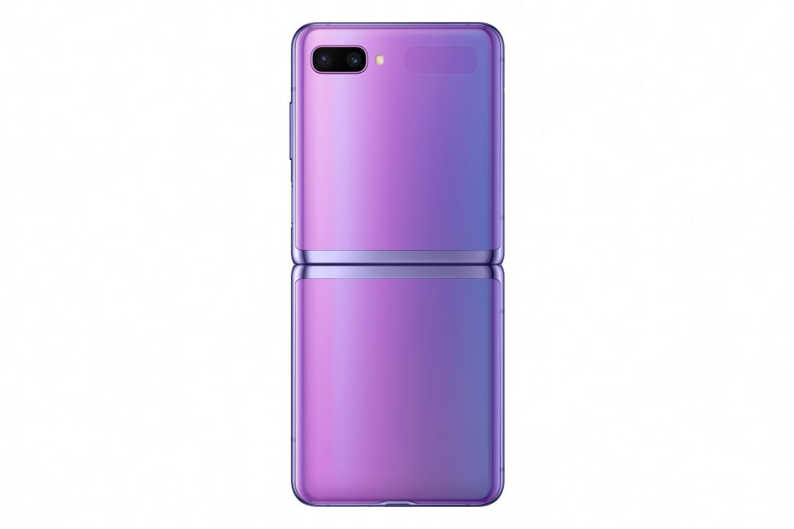 Móvil - Samsung Galaxy Z Flip, Violeta, 256 GB, 8 GB, 6.7 " HD+, Snapdragon 855 , 3300 mAh, Android