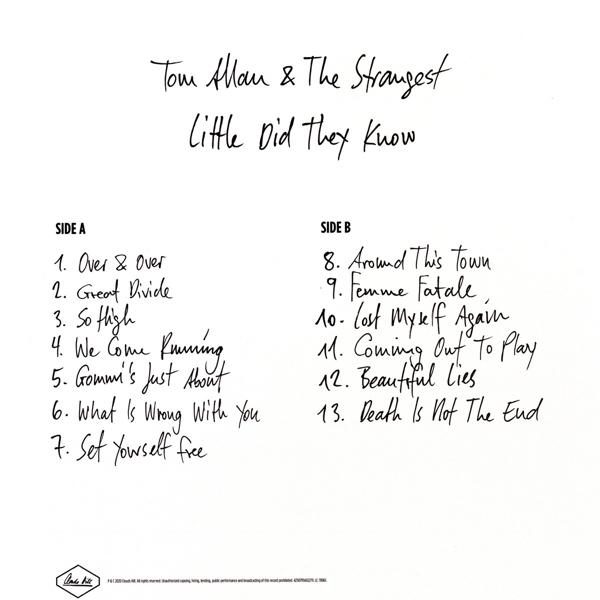ALLAN, TOM & STRANGEST, THE - Little Did They Know  - (Vinyl)