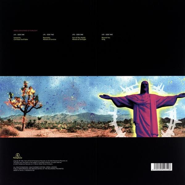 Ein Albumcover mit einer Zeichnung von Jesus.