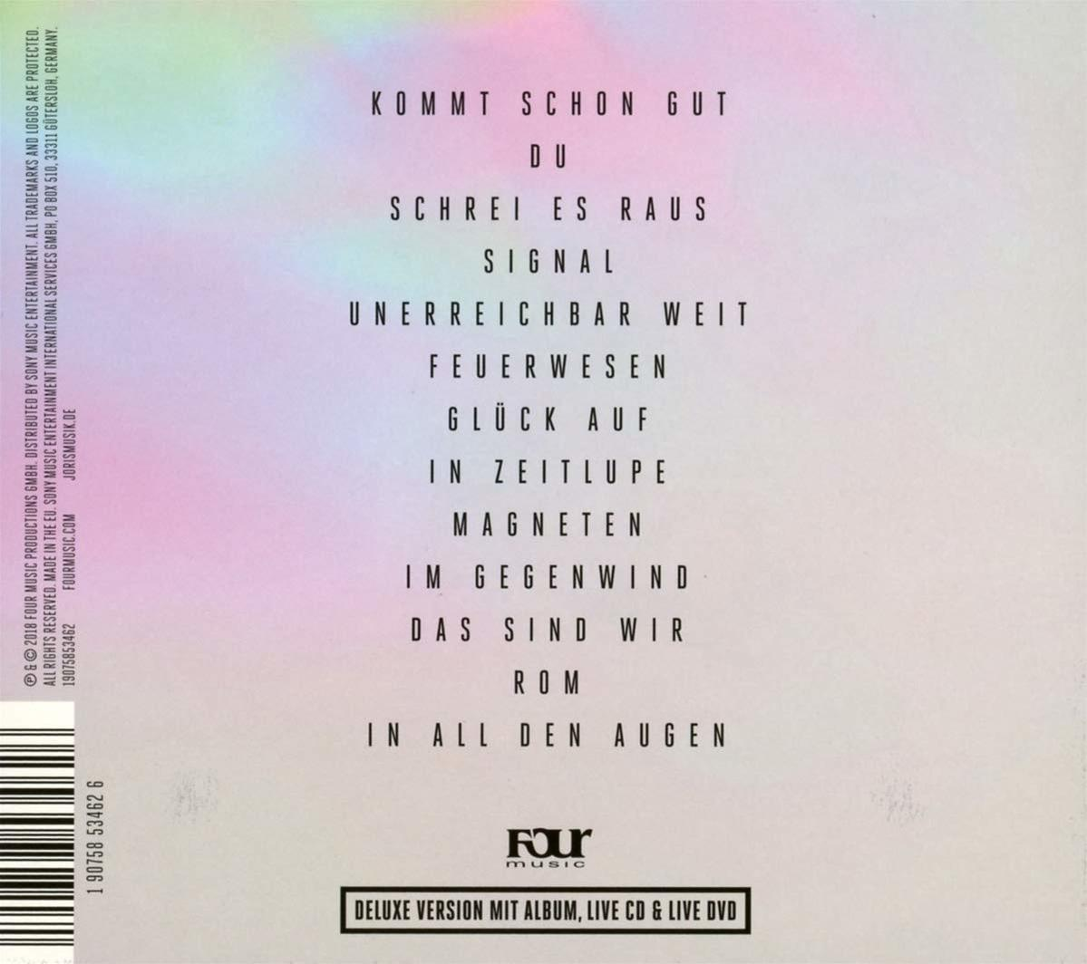 Joris - Schrei es raus  - (CD + DVD Video)