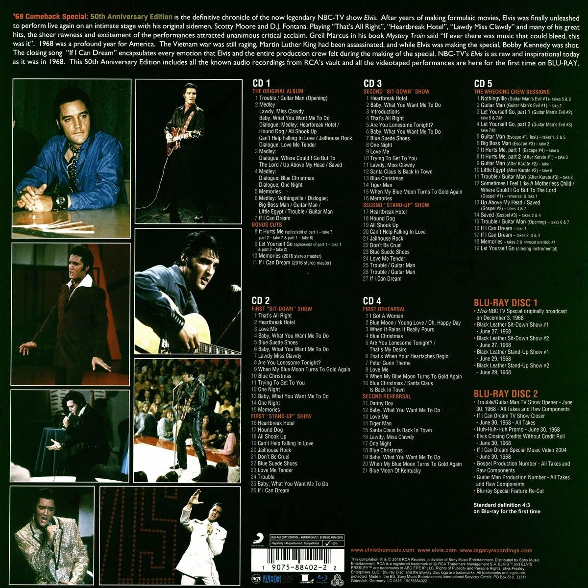 Elvis Presley - ELVIS: 68 COMEBACK (SPECIAL 50TH ANNIVERSARY)  - (CD)