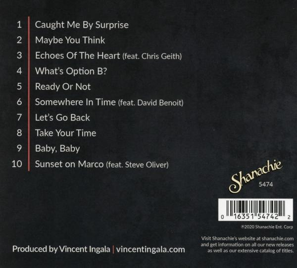 Vincent Ingala - Echoes Of The Heart  - (CD)