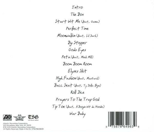 Roddy Ricch - Please Excuse Me For Being Antisocial  - (CD)
