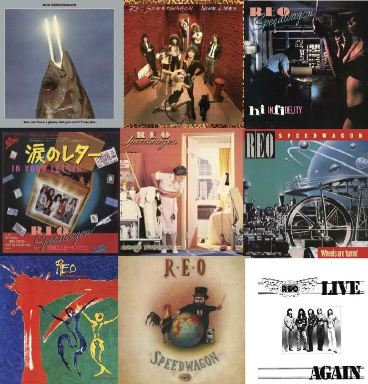 R.E.O.Speedwagon - Classic Years 1978-1990 (9CD Box Set)  - (CD)