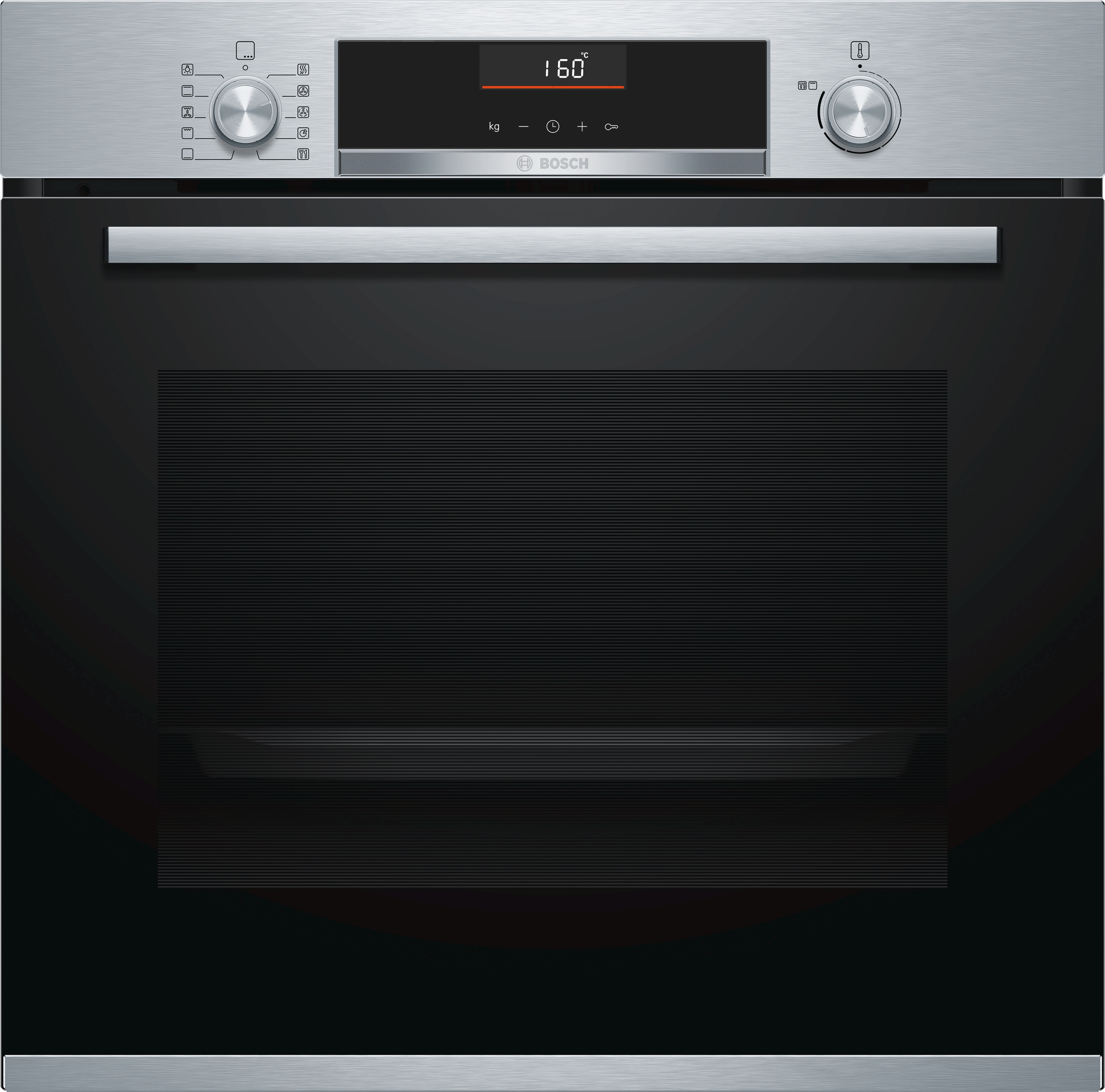 Horno - Bosch HBA5360S0, 71 l, Integrable, Parcialmente catalítico, Inox