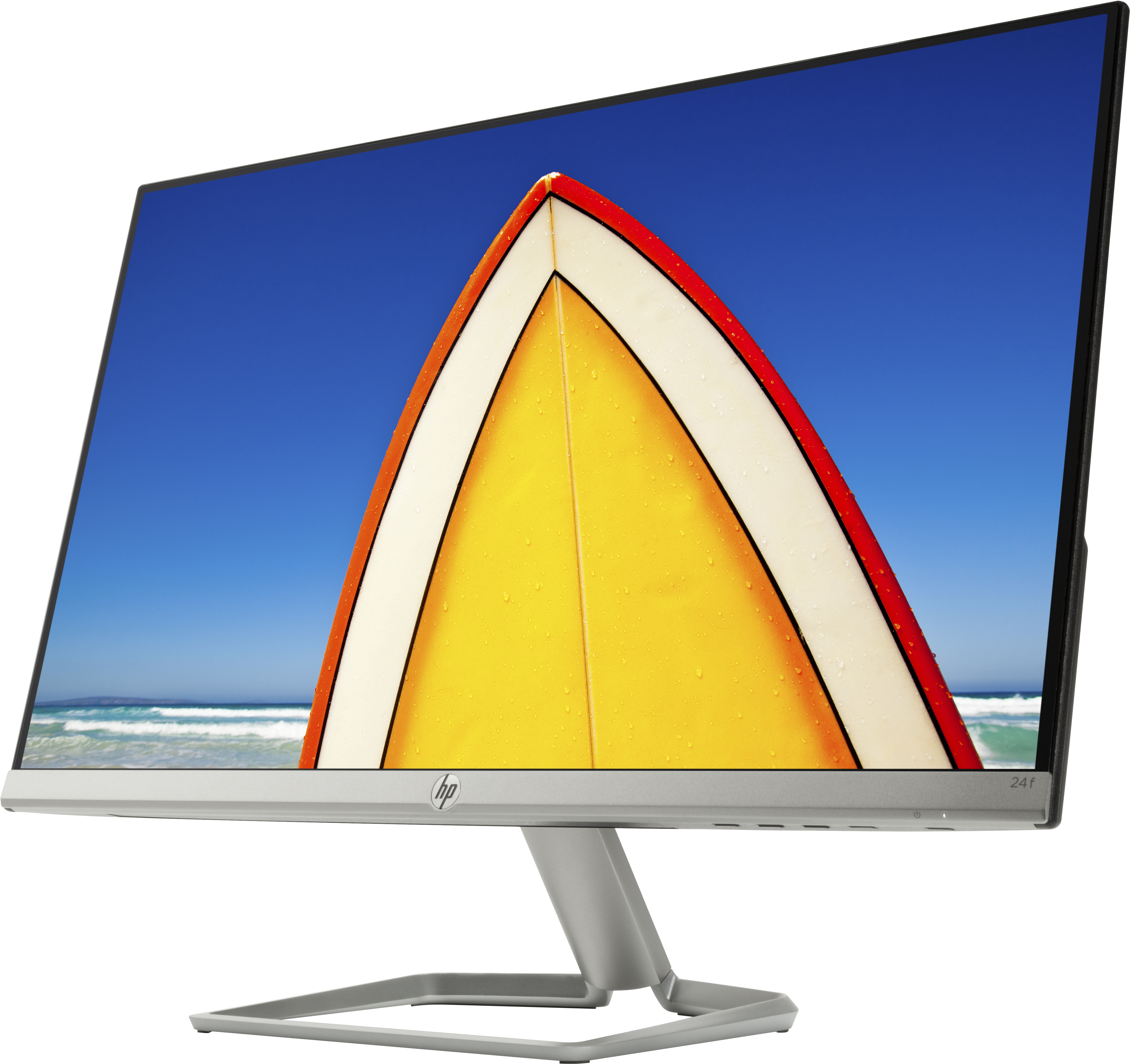 HP Monitor 24f, 23.8 Zoll, schwarz-silber (2XN60AA#ABB) 23,8 Zoll Monitor, Full-HD, 5 ms Reaktionszeit, 300 cd/m², 60 Hz, Silber