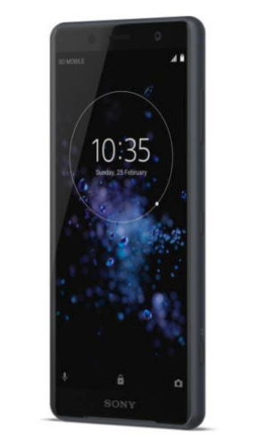 B-WARE (*) SONY Xperia XZ2 Compact 64 GB Black Dual SIM