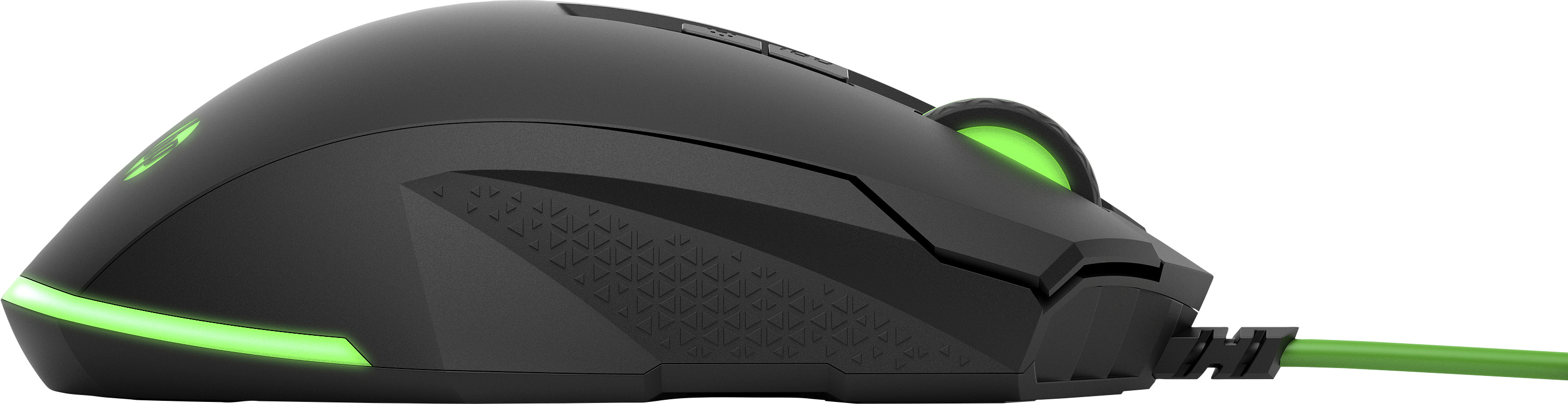 HP Pavilion Gaming 200 Gamingmaus, Schwarz/Grün
