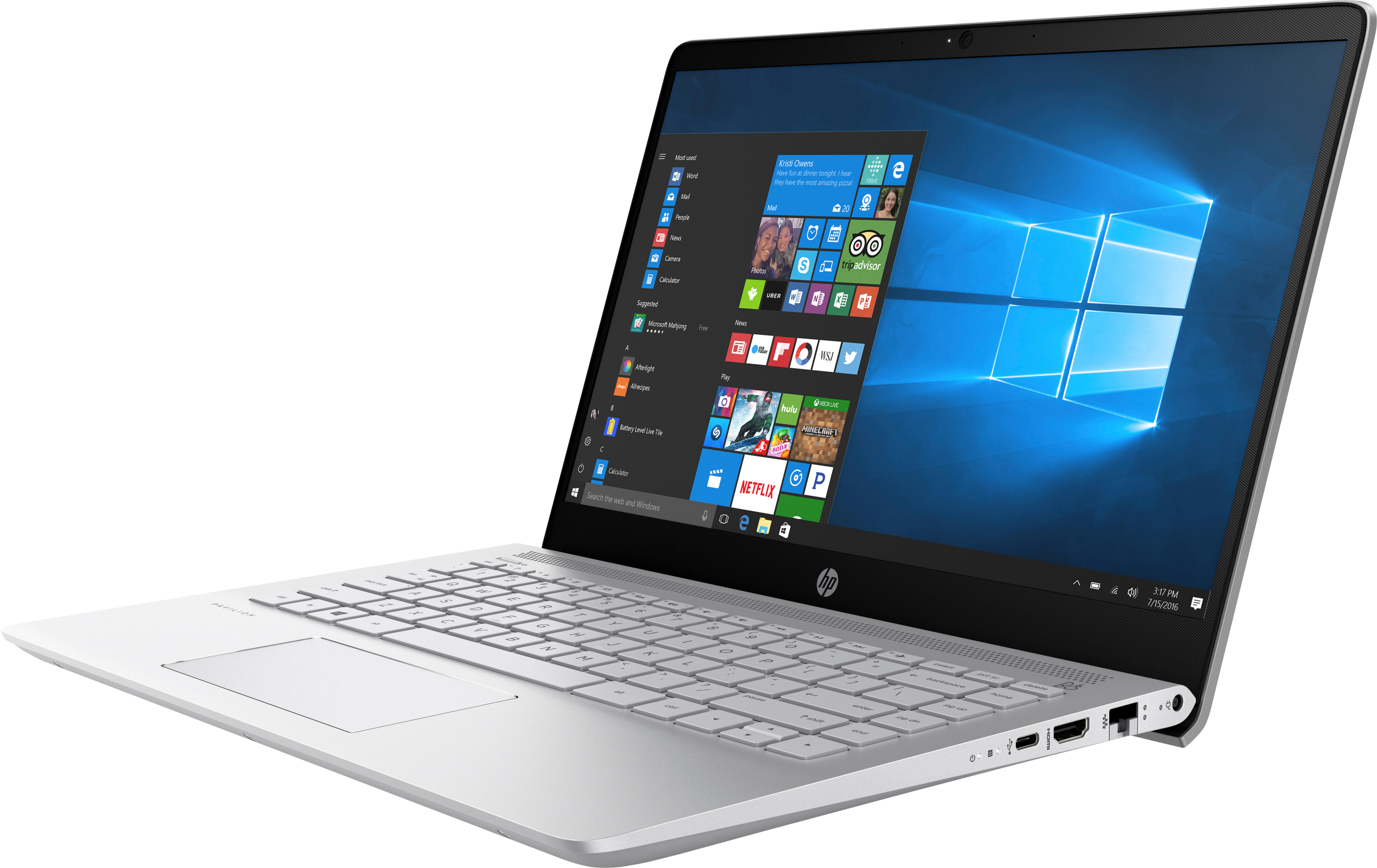 HP Pavilion 14-bf130ng - 14 Zoll - Intel® Core™ i7 i7-8550U - 8 GB - 256 GB - NVIDIA - Windows 10 Home (64 Bit)