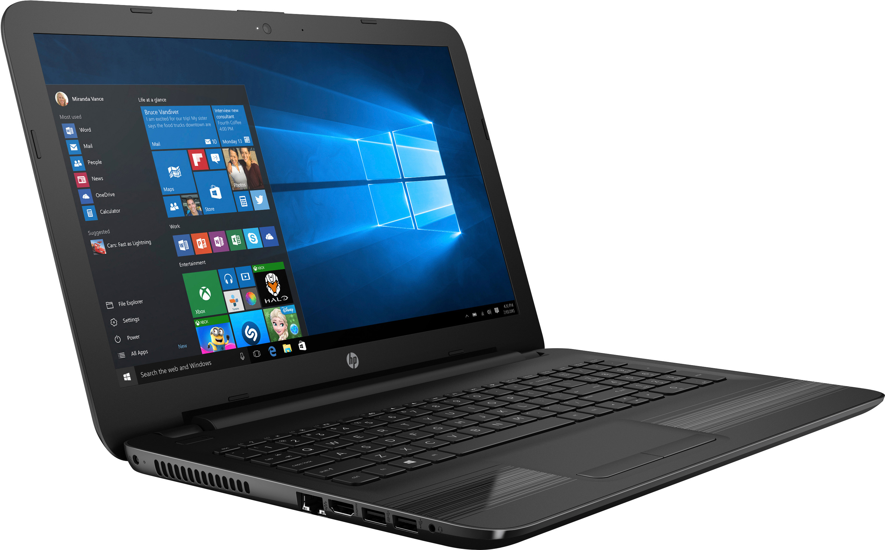 HP 15-AY132NG - 15,6 Zoll - Intel® Core™ i5 i5-7200U - 6 GB - 1 TB - Intel® HD 620 - Windows 10 Home (64 Bit)
