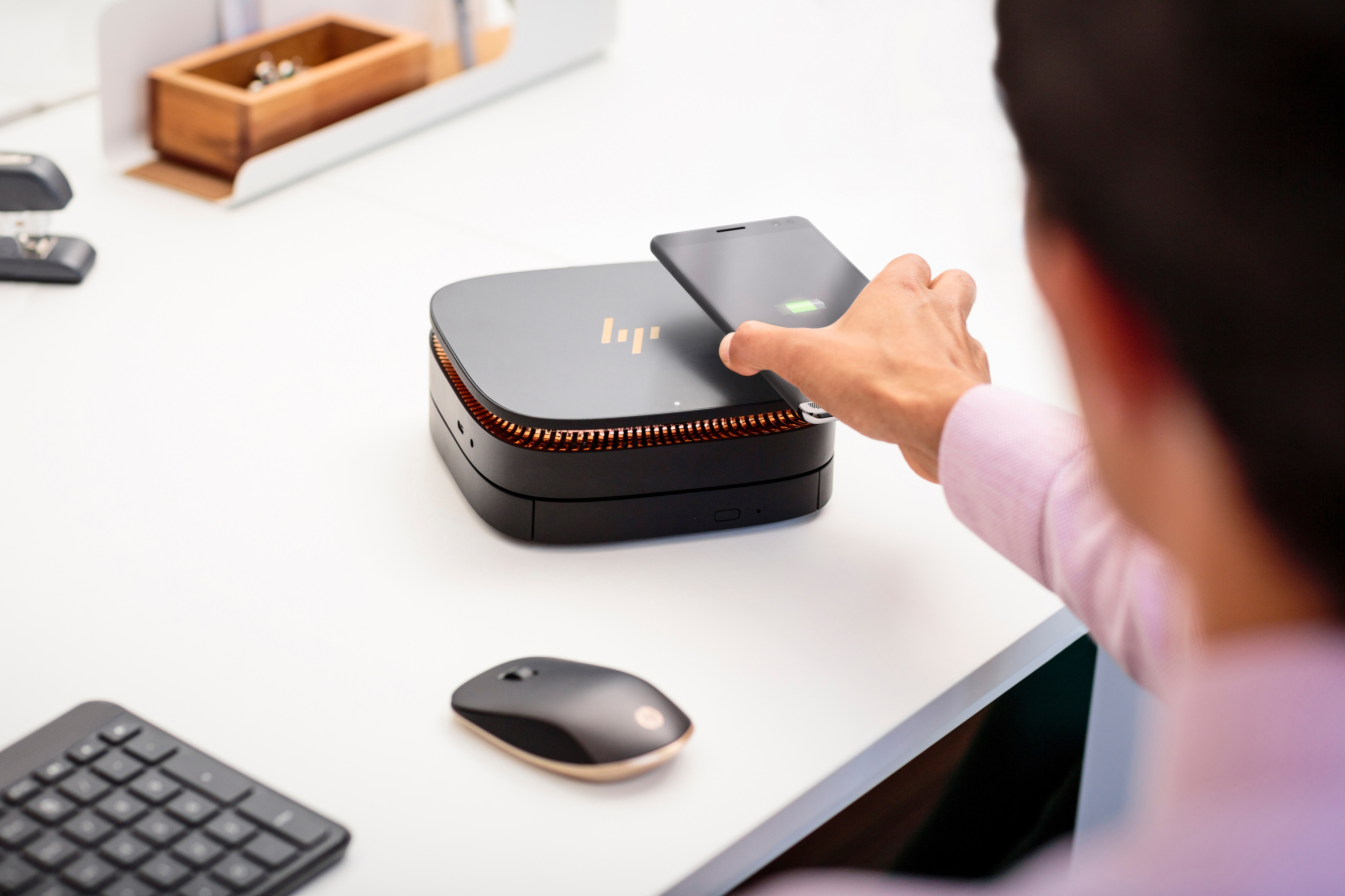 HP - B2B Elite Slice - Intel® Core™ i3 i3-6100T - 4 GB - 500 GB