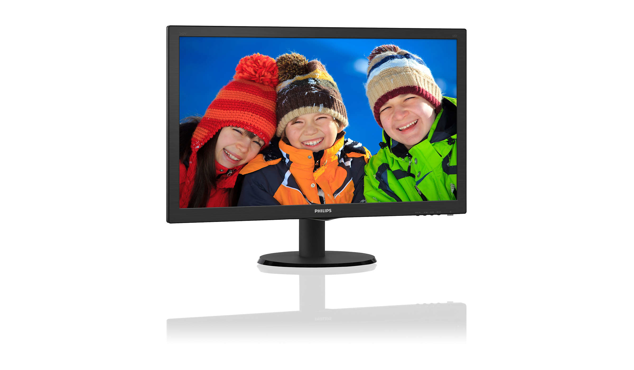 PHILIPS V Line LCD monitör ve SmartControl Lite 243V5QHABA/01