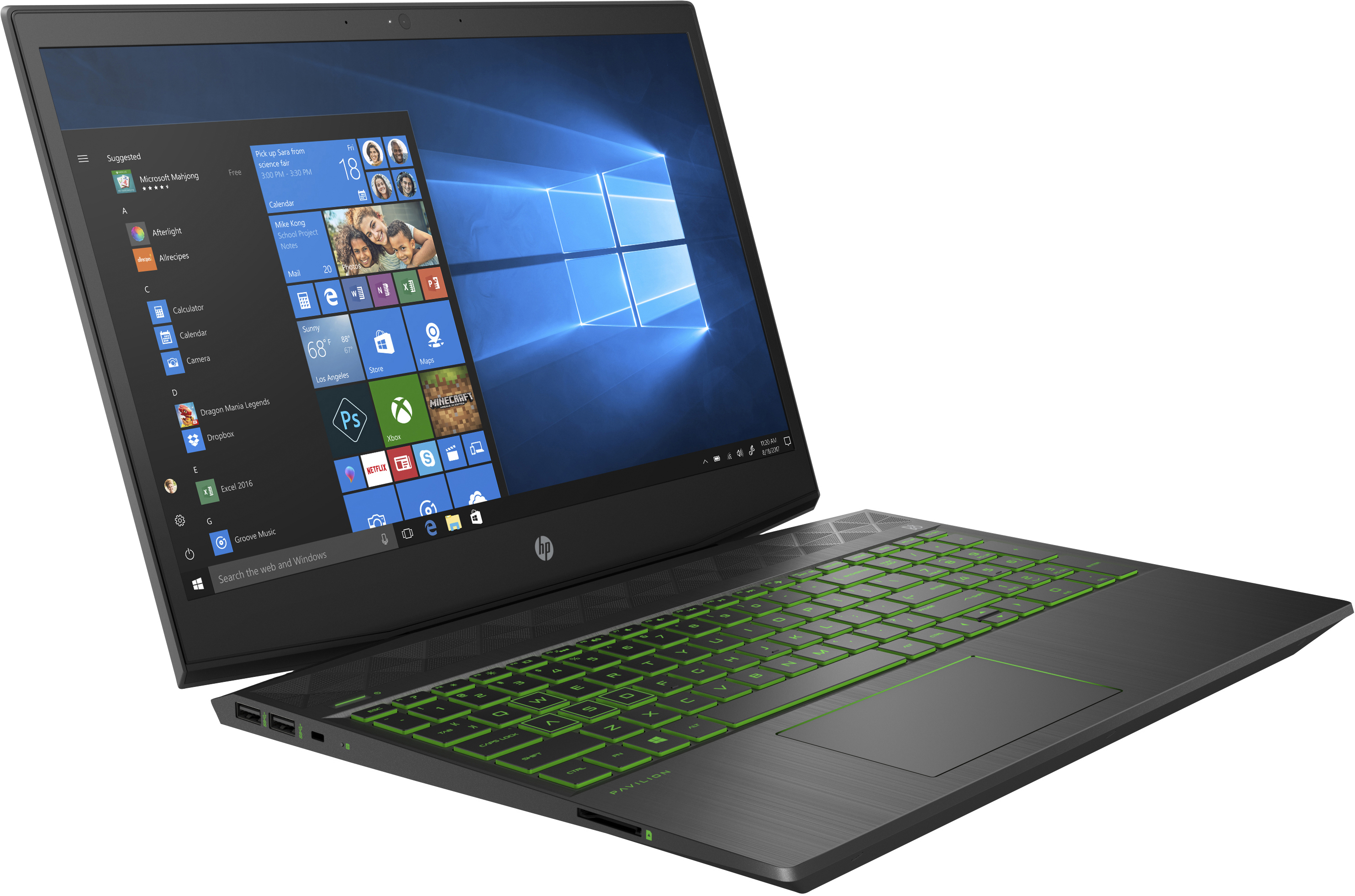 HP Pavilion 15-CX0305NG - 15,6 Zoll - Intel® Core™ i5 i5-8300H - 16 GB - 1 TB - NVIDIA GeForce® GTX 1050 - Windows 10 Home (64 Bit)