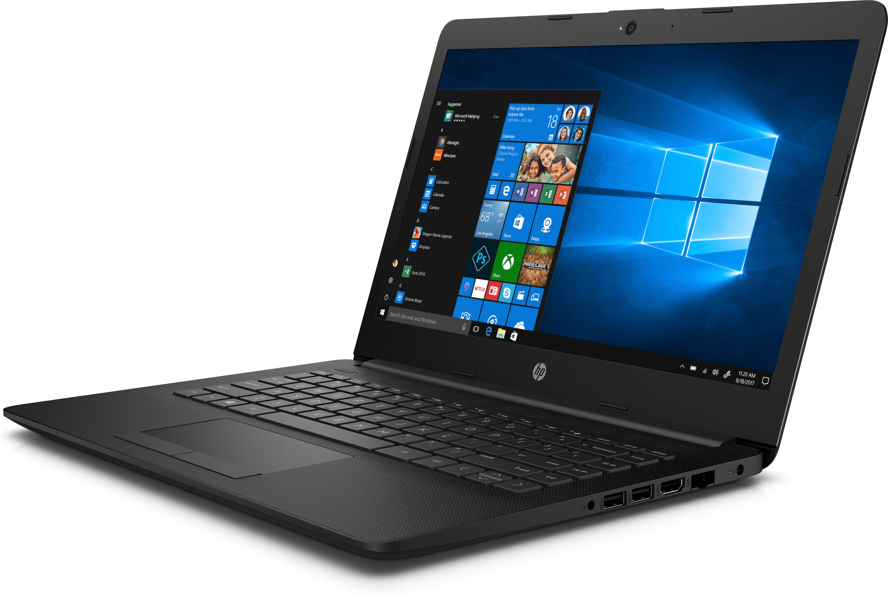 HP 14-CM0301NG - 14 Zoll - AMD Ryzen™ 5 2500U - 8 GB - 1 TB - AMD Radeon™ RX Vega 8 - Windows 10 Home (64 Bit)