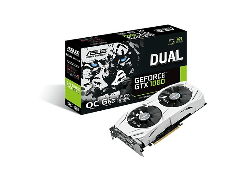 ASUS Dual Geforce® Gtx 1060 Oc Edition 6Gb Gddr5 192Bıt Dvı 2Hdmı