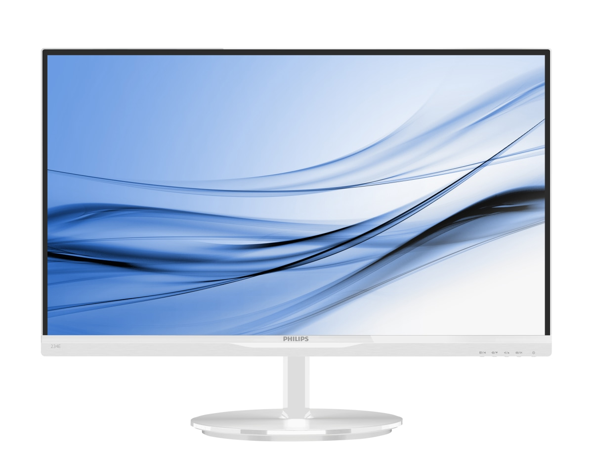 PHILIPS 234E5QHAW/00 23 inç 5 ms HDMI Full HD IPS Mönitör Beyaz