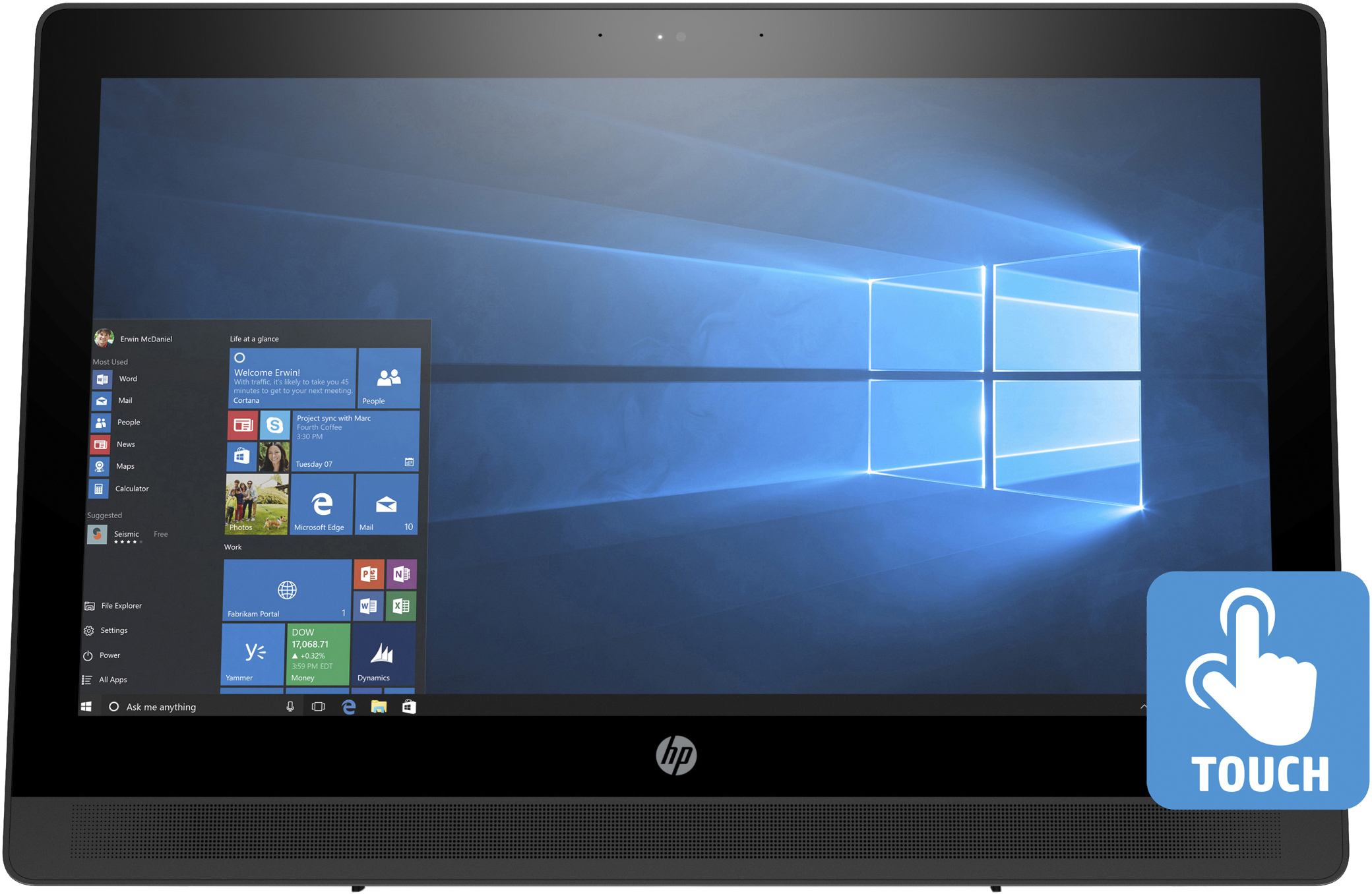 HP ProOne 400 G2 20 inç Dokunmatik All-in-One Bilgisayar