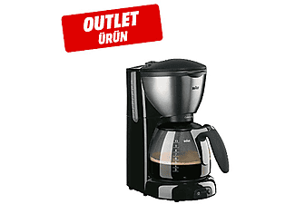 BRAUN KF570 CafeHouse Pure Aroma Deluxe 1100 W Kahve Makinesi Siyah Outlet 1114240