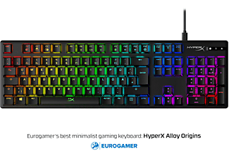 HYPERX Alloy Origins, Gaming Tastatur, Mechanisch, Sonstiges, kabelgebunden, Schwarz