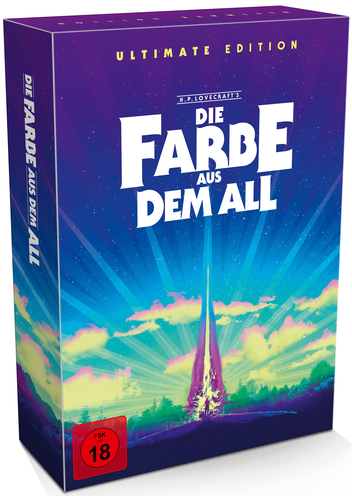 Die Farbe aus dem + (Ultimate 4K Edition, Ultra Color of UHD 5 Blu-rays CD) HD All Out Space Blu-ray + 