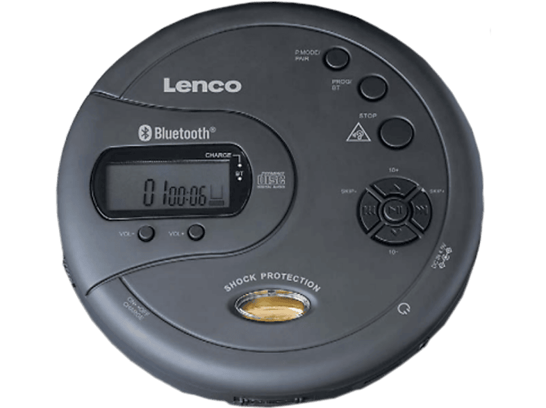 LENCO CD300BK Tragbarer Bluetooth® CDMP3Player online kaufen