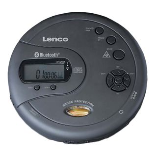 LENCO CD-300 BT - Discman (Nero)