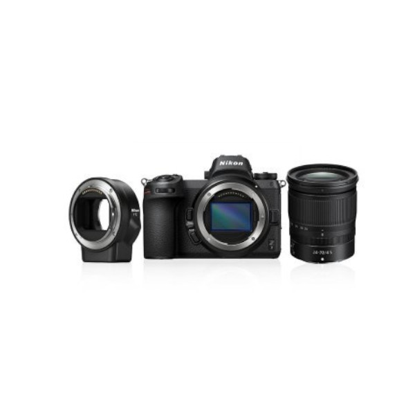 NIKON Z6 Body Z24-70/f4+ FTZ Adapter Aynasız Fotoğraf Makinesi Siyah