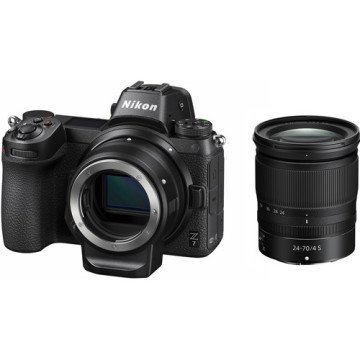 NIKON Z6 Body Z24-70/f4+ FTZ Adapter Aynasız Fotoğraf Makinesi Siyah