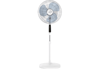 ROWENTA VU4440F0 ESSENTIAL+ ELECTRO WHITE - Ventilatore a piantana (Bianco/Blu)