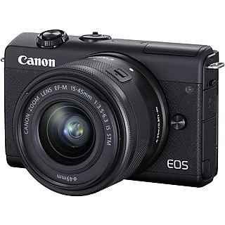 CANON EOS M200 + 15-45mm Zwart