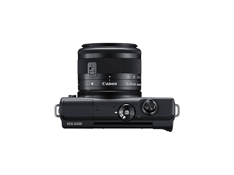 CANON EOS M200 + 15-45mm Zwart | MediaMarkt
