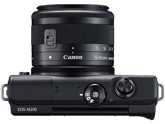 CANON EOS M200 + 15-45mm Zwart