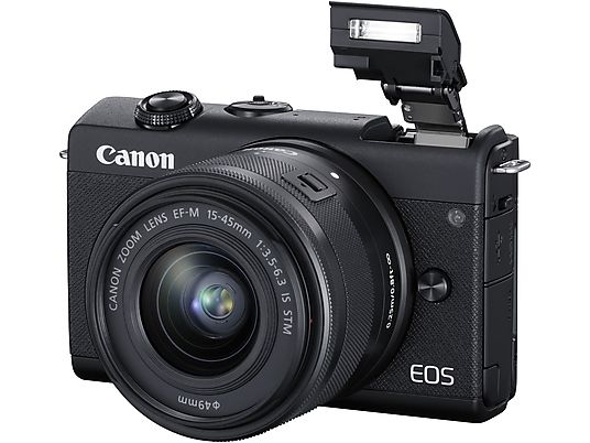 CANON EOS M200 + 15-45mm Zwart