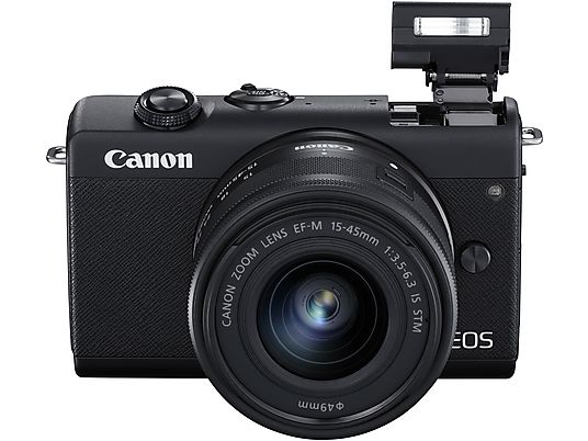 CANON EOS M200 + 15-45mm Zwart