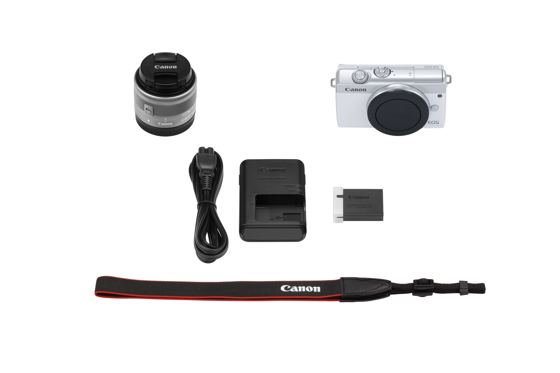 CANON EOS M200 + 15-45mm Wit