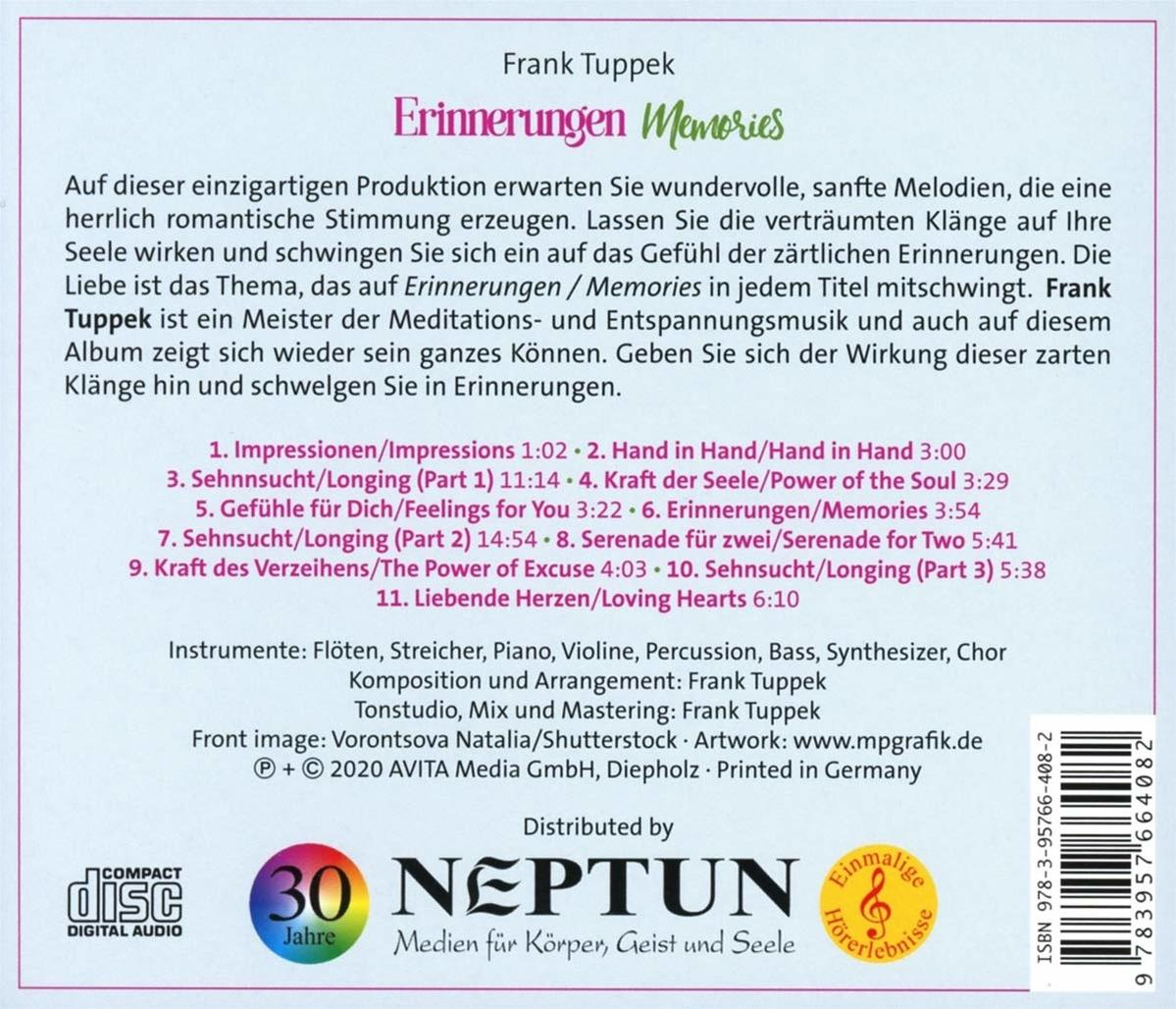 CD-Cover mit Text und Bild von Frank Tuppek.