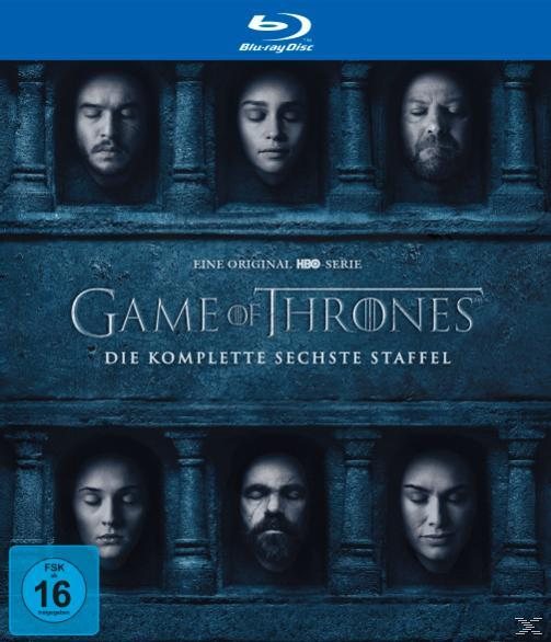 Game of Thrones: Staffel 6 - Exklusive Edition mit Figur + Bonus-Disc (5 Discs) Blu-ray
